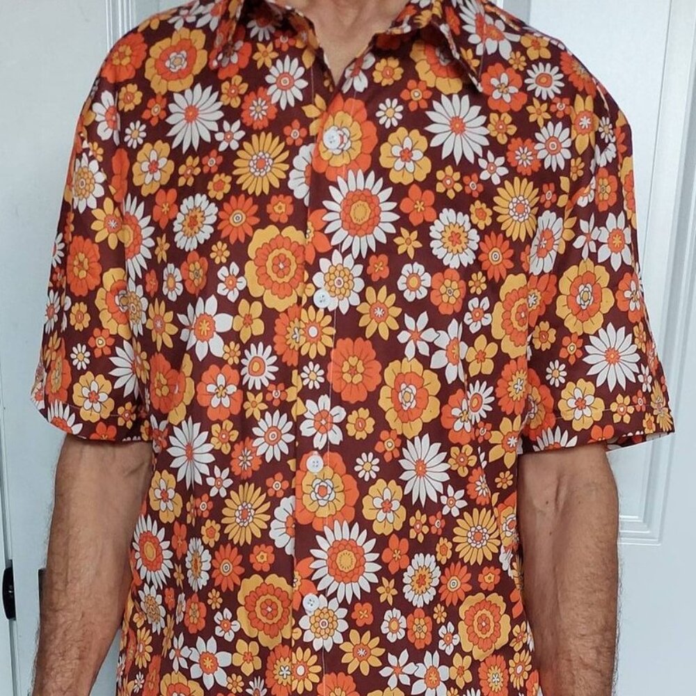 Chemise fleurit Médium